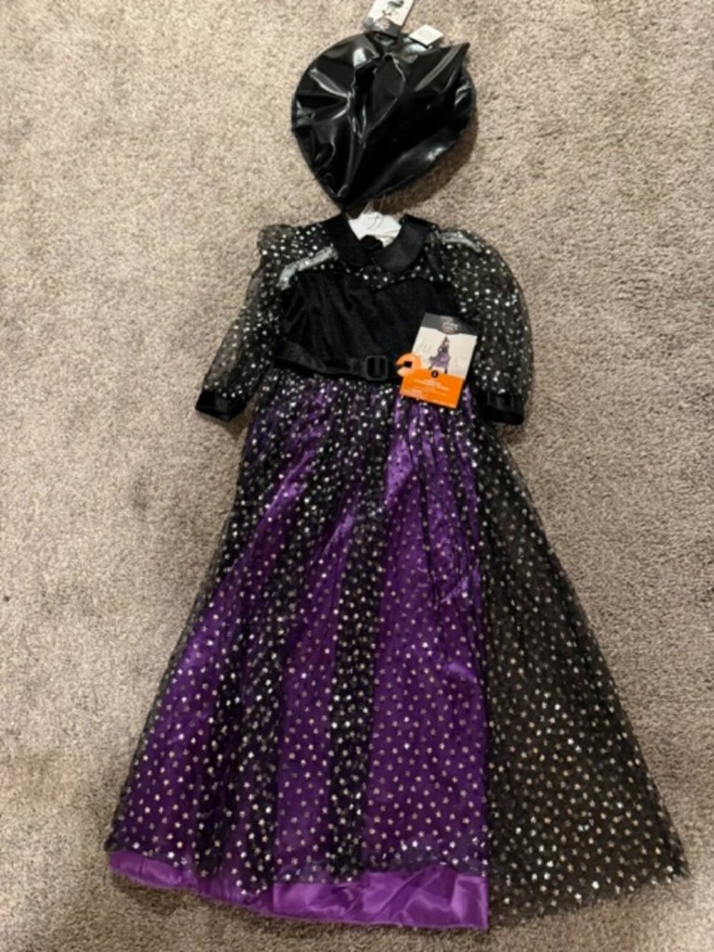 NEW Witch Halloween Costume Kids Large (10-12) - Picture 1 of 2